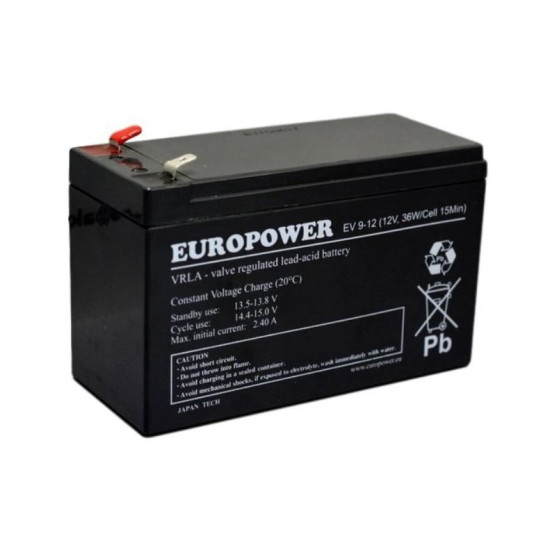 Akumulator EV 12V 9Ah 