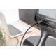 Kabel adapter HDMI 4K 30Hz na USB Typ C 3.1 metalowa obudowa HQ czarny 1.8m