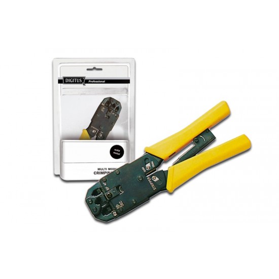 Zaciskarka uniwersalna do złącz RJ11, RJ12 i RJ45