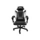 Fotel dla graczy Fury Avenger M+ Czarno-biały 