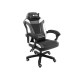 Fotel dla graczy Fury Avenger M+ Czarno-biały 