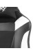 Fotel dla graczy Fury Avenger M+ Czarno-biały 