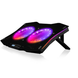 Podstawka chłodząca pod  laptopa  CF18 RGB SILENT FAN czarna