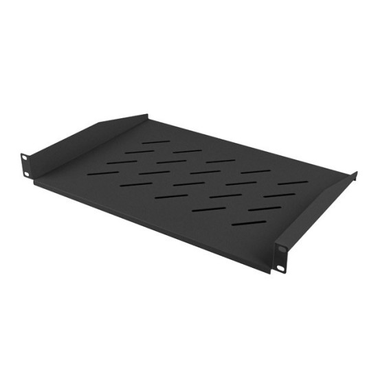 Półka do szaf 19' 450/600/800/1000mm 1U 483x315mm black 