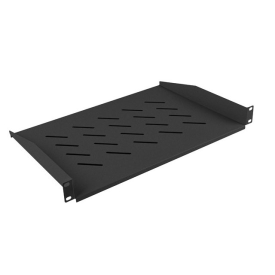 Półka do szaf 19' 450/600/800/1000mm 1U 483x315mm black 