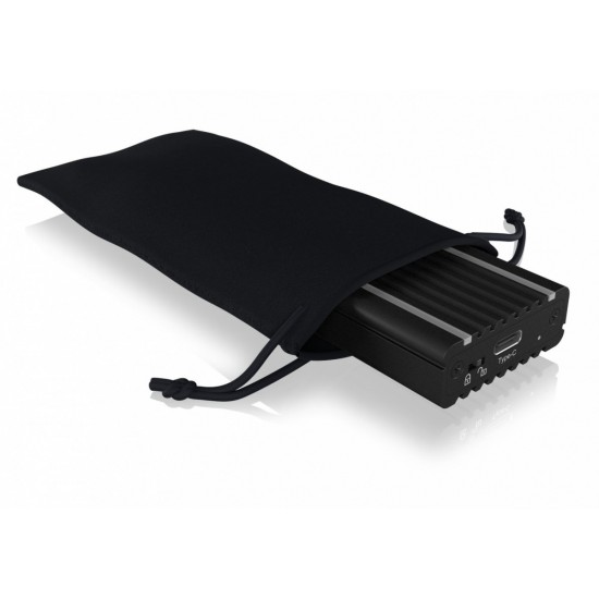 IB-1824ML-C31 Obudowa M.2 NVMe z oświetleniem RGB 