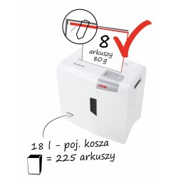 Niszczarka shredstar X8 ścinki 4.5x30mm P-4