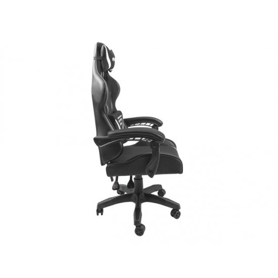 Fotel dla graczy Fury Avenger L Czarno-biały 