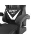 Fotel dla graczy Fury Avenger L Czarno-biały 