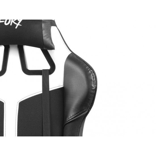 Fotel dla graczy Fury Avenger XL Czarno-biały 