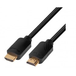 Kabel HDMI v 2.1 premium 2m czarny