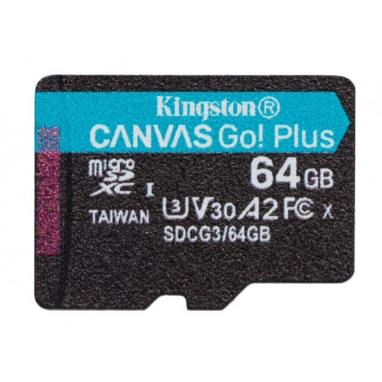 Karta microSD  64GB Canvas Go Plus 170/70MB/s