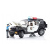 Pojazd Jeep Wrangler Rubicon policja z figurką