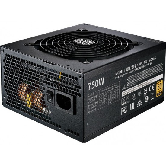 Zasilacz MWE Gold V2 750W modularny 80+ Gold 