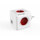 Rozgałęziacz PowerCube Original USB 2202RD/FROUPC Czerwony