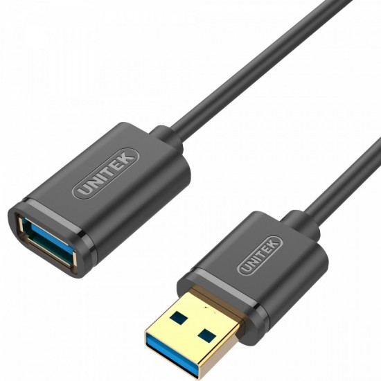 Przedłużacz USB 3.1 gen 1, 3M, AM-AF; Y-C4030GBK 