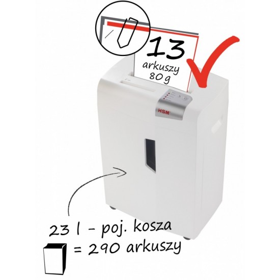 Niszczarka shredstar X13 ścinki 4x37mm P-4