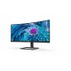 Monitor 346E2CUAE 34 cale VA Curved HDMI, DP, USB-C Głośniki, Regulowana wysokość