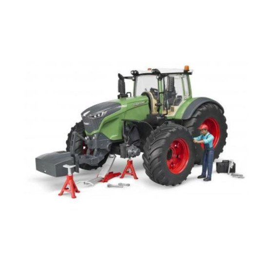 Pojazd Traktor Fendt 105 0 Vario z figurką mechanika