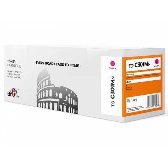 Toner do OKI C301 TO-C301MN MA 100% nowy 