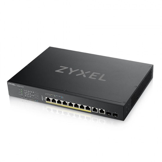 XS1930-12HP Multi Gigabit Smar Managed PoE Switch 375W 802.3BT   2x10GbE + 2x SFP+ Uplink XS1930-12HP-ZZ0101F 