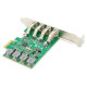 Karta rozszerzeń (Kontroler) USB 3.0 PCI Express 4xUSB 3.0 Low Profile Chipset: VL805