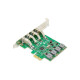 Karta rozszerzeń (Kontroler) USB 3.0 PCI Express 4xUSB 3.0 Low Profile Chipset: VL805
