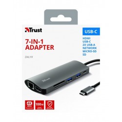 DALYX adapter USB C 7w1