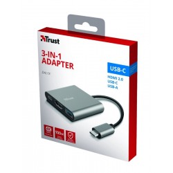 DALYX adapter USB C 3w1