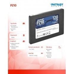 Dysk SSD 128GB P210 450/430 MB/s SATA III 2.5