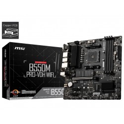 Płyta główna B550M PRO-VDH AM4 4DDR4 HDMI/DP/VGA mATX 