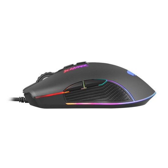Mysz Fury Scrapper 6400 DPI RGB 