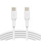 Kabel PVC C-C 2.0 1m biały