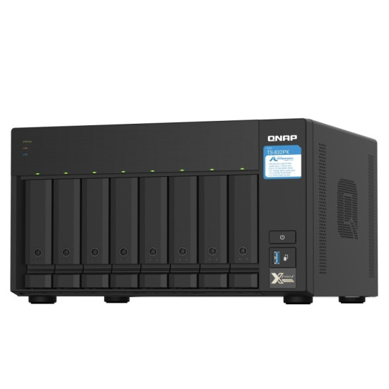 Serwer NAS TS-832PX-4G 4x0HDD 4GB AL324 ARM  2x10GbE SFP+