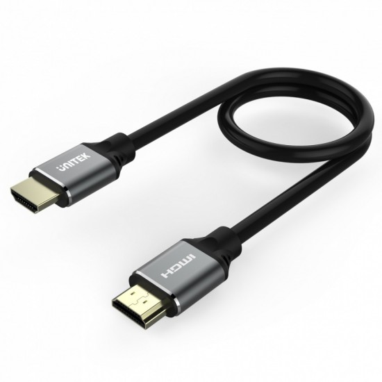 Kabel HDMI M/M 2m; v2.1; 8K; 120Hz; UHD; C138W 