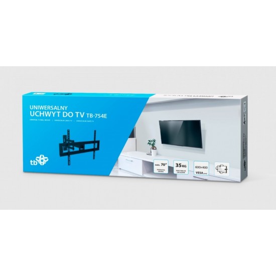 Uchwyt TV do telewizora TB-754E 37-70 cali 35kg max VESA 600x400 