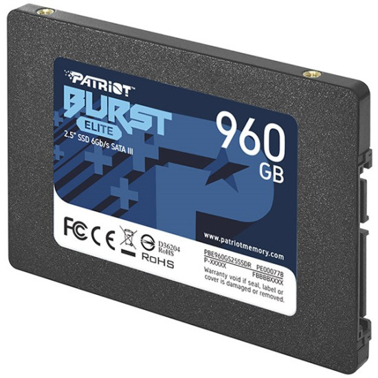 SSD 960GB Burst Elite 450/320MB/s SATA III 2.5