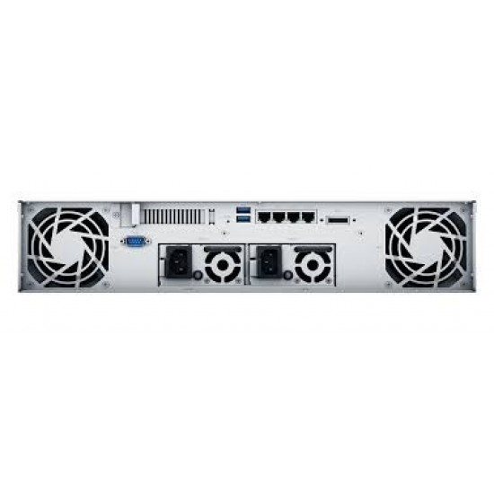 Serwer NAS RS1221RP+ 8x0HDD 2,2Ghz 4x1GbE 2xUSB3.0 1xeSATA 2xPSU
