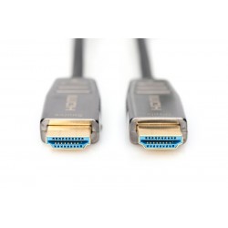 Kabel połączeniowy hybrydowy AOC HDMI 2.1 Ultra High Speed 8K/60Hz UHD HDMI A/HDMI A M/M 15m Czarny