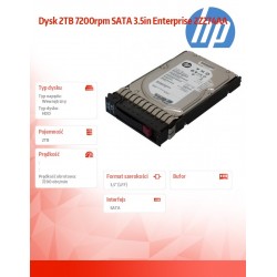 Dysk 2TB 7200rpm SATA 3.5in Enterprise 2Z274AA