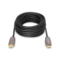 Kabel połączeniowy hybrydowy AOC HDMI 2.1 Ultra High Speed 8K/60Hz UHD HDMI A/HDMI A M/M 20m Czarny