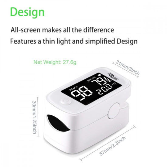 Pulsoksymetr napalcowy medyczny PR-870 