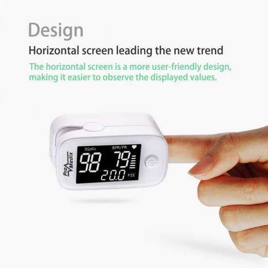 Pulsoksymetr napalcowy medyczny PR-870 