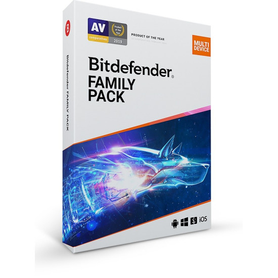 *BitDefender Family Pack 15St. 1Rok  BDFP-N-1Y-NL 