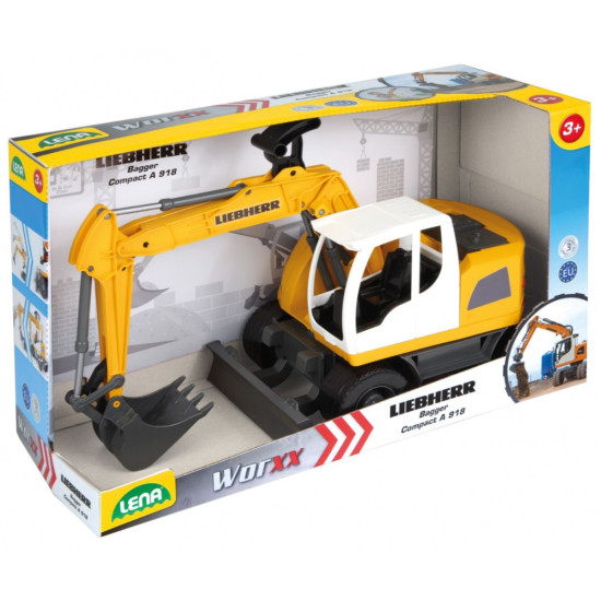 Pojazd Koparka Liebherr 48 cm Luzem w kartonie