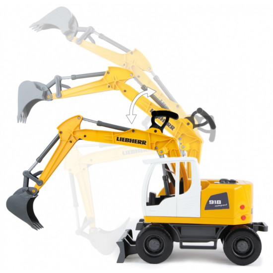 Pojazd Koparka Liebherr 48 cm Luzem w kartonie
