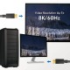 Kabel DisplayPort 8K 60Hz,4K/120Hz 5m Czarny 