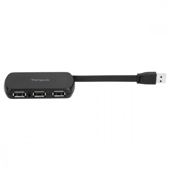 4-Port USB Hub USB 2.0 Black 