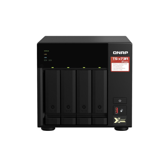 Serwer NAS TS-473A AMD Ryzen QC2.2 GHz.2.5GbE 8 GB RAM 