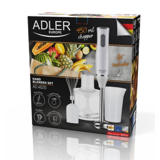 Blender ręczny-zestaw 750W AD 4620